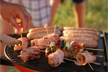 КОМПЛЕКТ Портативний переносний газовий гриль O-GRILL 500, помаранчевий + шланг в подарунок! Код: 011675