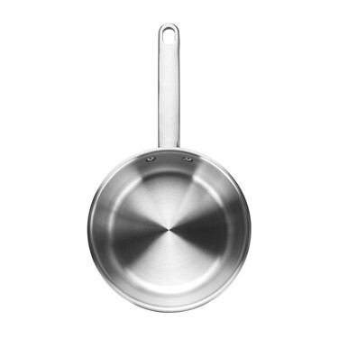 Ковш Fissman MASTER CHEF 18х10 см/2,3 л со стеклянной крышкой нержавеющая сталь (15095)