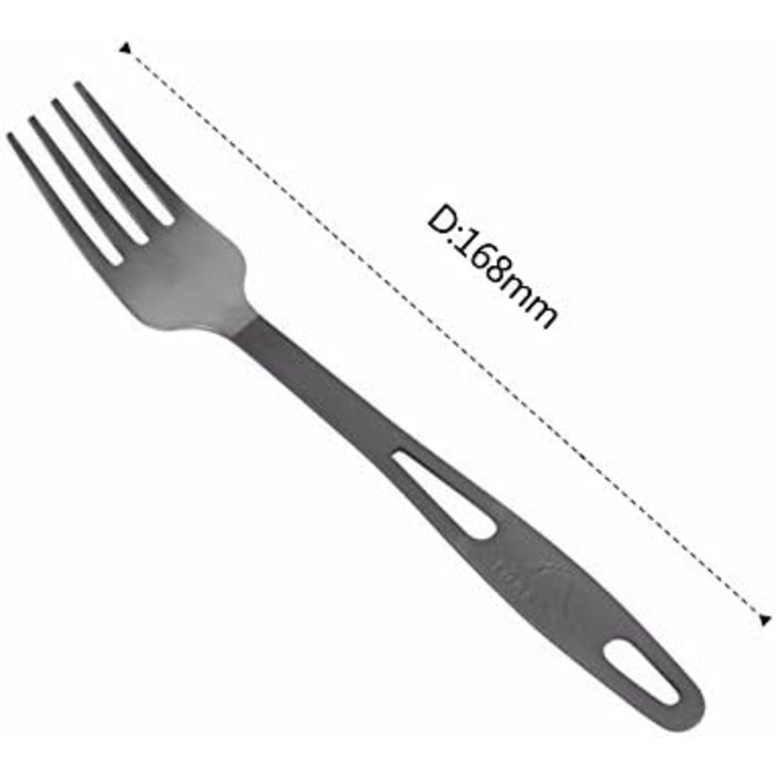 Набір столових приборів з титану 3 предмета TOAKS