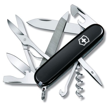 Ніж Victorinox Mountaineer 91мм/18функ/чорн