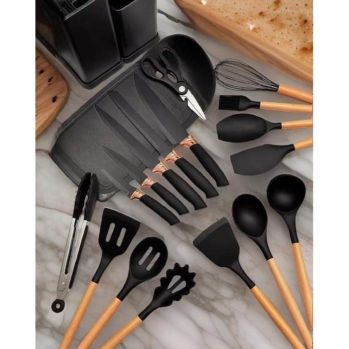 Набір кухонного приладдя 19 предметів Cheffinger