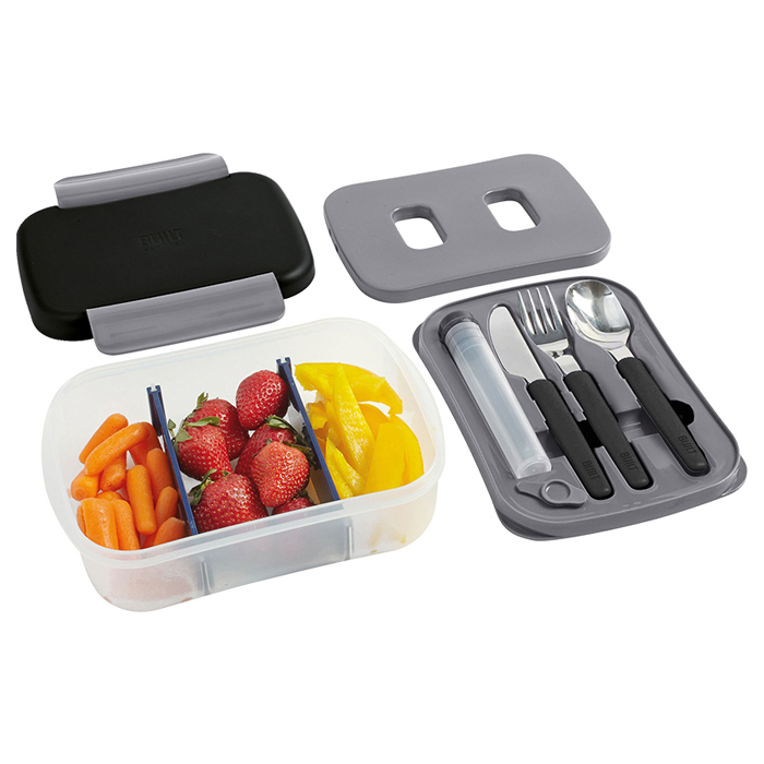 Набір для ланчу Built GOURMET DELUXE BENTO, 10 пр., 20 х 25 х 11,5 см