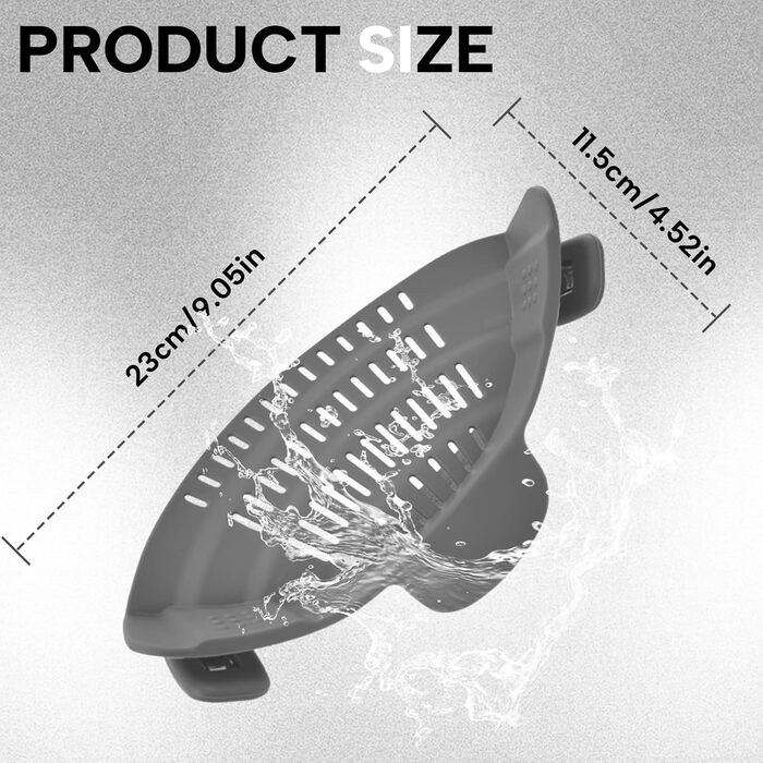 Силіконове ситечко із застібкою LURNODY