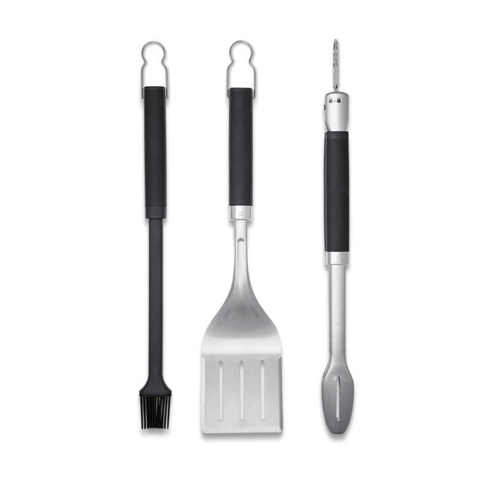 Набор для гриля Weber Stephen 6645 Компакт, 2 предмета, нержавеющая сталь, черный