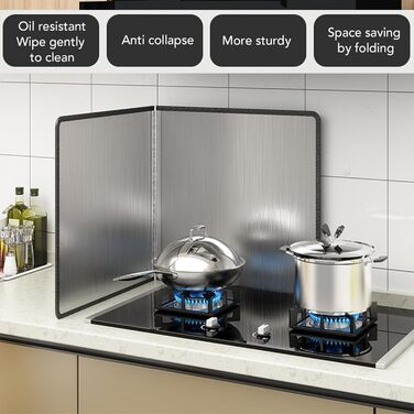 Сложная защита от брызг для плиты 40 х 40 х 30 см AYNEFY