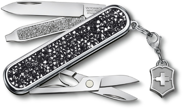 Нож швейцарский 5 функций, 58 мм, Victorinox Classic Brilliant Crystal