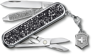 Ніж швейцарський 5 функцій, 58 мм, Victorinox Classic Brilliant Crystal