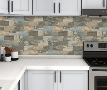 Самоклеюча панель для кухонного фартуха 34 х 29 см DEWOO