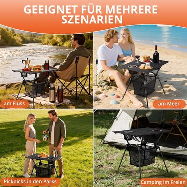 Складной кемпинговый стол 59 x 43 x 51 см FUNYKICH