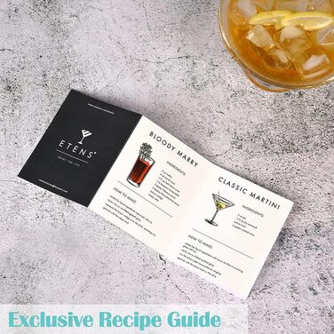 Барний набір з нержавіючої сталі 8 предметів Etens