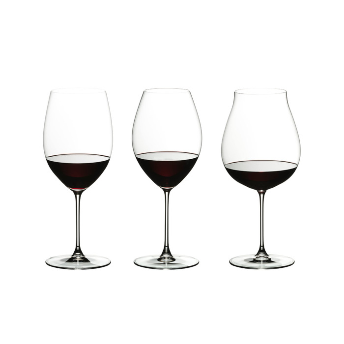 Набір келихів Riedel Veritas, кришталь, прозорий, 9.5 x 9.5 x 27.5 см, 3 шт. (1 упаковка)