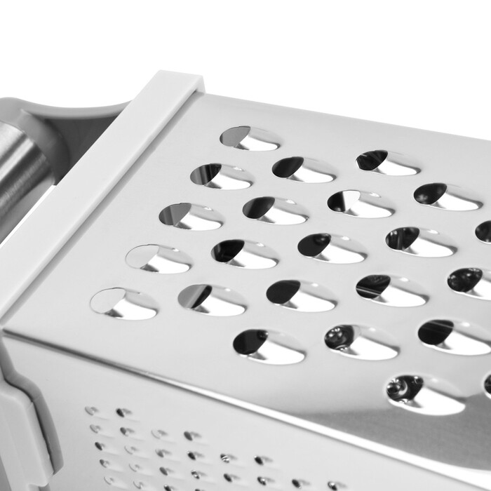 Терка чотиристороння Fissman 24,5 см нержавіюча сталь (18614)