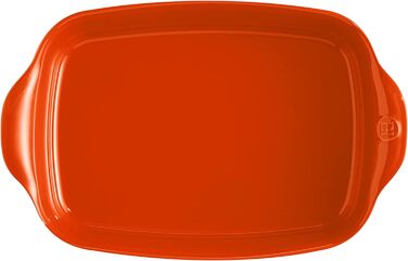 Форма для запекания прямоугольная 36,5 x 23,5 x 7 см, оранжевая Emile Henry