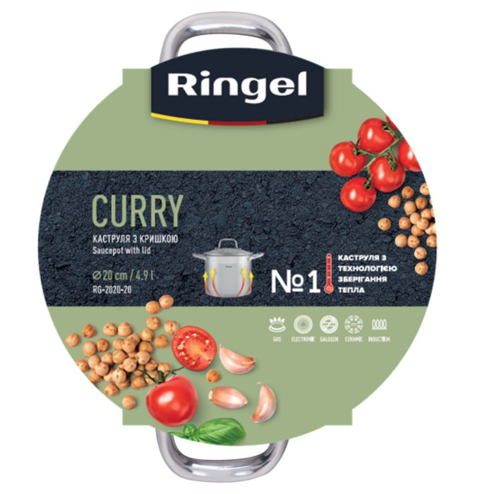 Кастрюля Ringel Curry (4.9 л) 20 см (6990945)