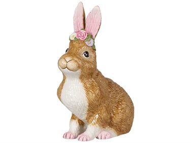 Декорация 'Пасхальный кролик с венком' 19 см Easter Bunnies Villeroy & Boch