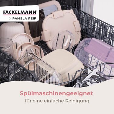 Двойной контейнер для заморозки 2 x 250 мл с крышкой, лавандовый Pamela Reif Fackelmann