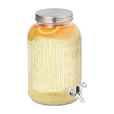 Диспенсер для напоїв з краном та кришкою 4 л Relaxdays