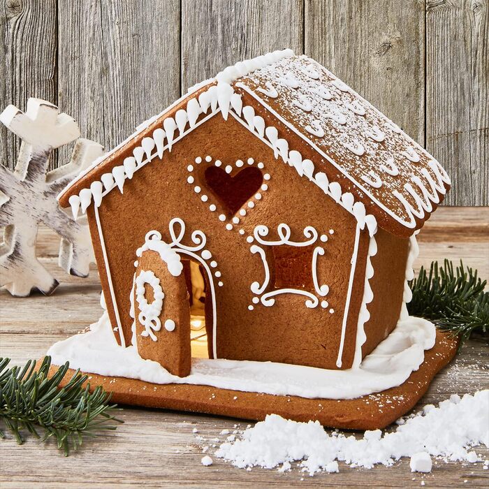 Набір з 6 форм для печива Пряниковий будиночок, нержавіюча сталь Birkmann