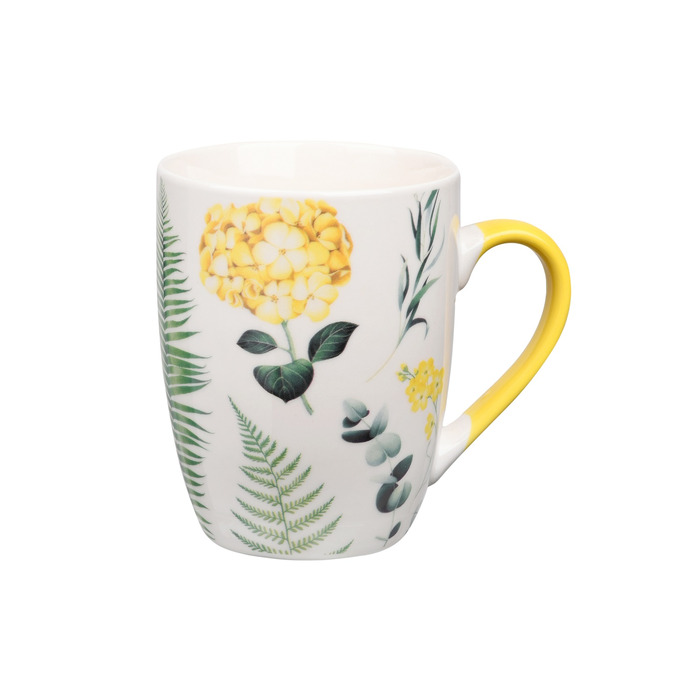 ARDESTO Sunny flowers cup, 330 мл, фарфор