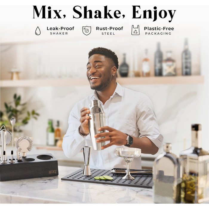 Набір для коктейлів 14 предметів Bare Barrel
