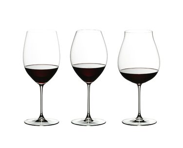 Набір келихів Riedel Veritas, кришталь, прозорий, 9.5 x 9.5 x 27.5 см, 3 шт. (1 упаковка)