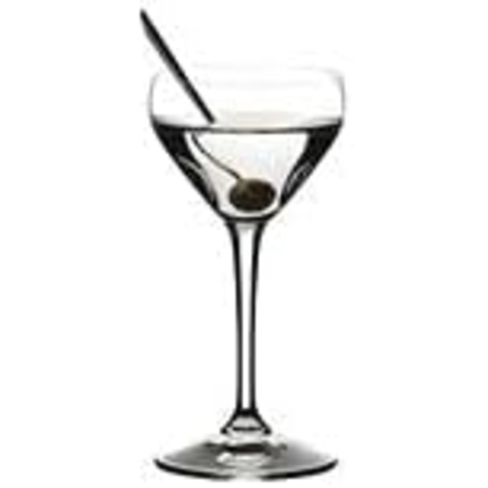 Набір келихів Riedel Double Rocks (2 шт.) для коктейлів та міцних напоїв, кришталь, придатні для мийки в посудомийній машині - 6417/07 (Келих для змішування набір Nick & Nora)