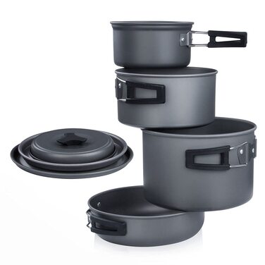 Набір похідного посуду 7 предметів your GEAR