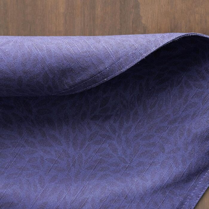 Бавовняні килимки, набір з 4 шт. , декоративні килимки, пасхальні килимки, що миються, для свят, вечерь, весни, літа (33 см x 48 см) (16 - Гарбузово-синіх), 39Hermine, 100