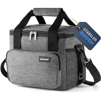 Маленька термосумка 10 л темно-сіра HELDENWERK