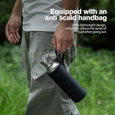 Титановая бутылка для воды для кемпинга 750 мл Boundless Voyage