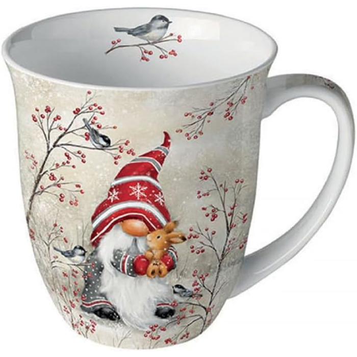 Чашка для кави ти чаю 0,4 л, фарфор Home of Christmas