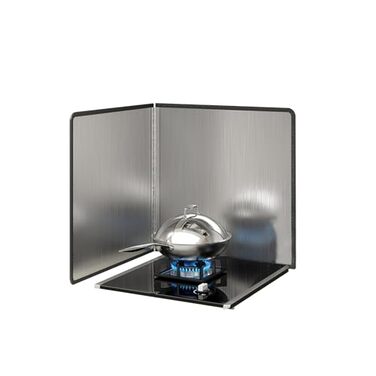 Защита от брызг из нержавеющей стали 30 х 30 см Generisch