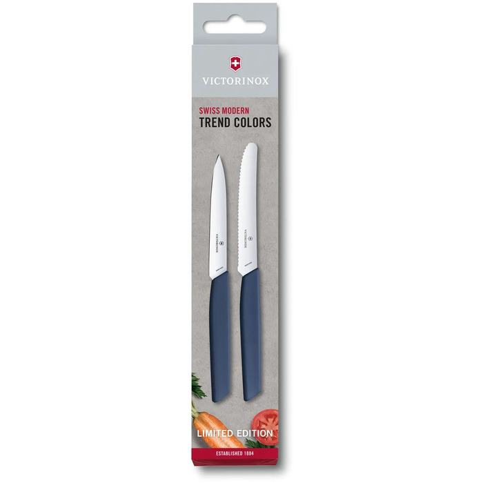 Кухонный гарнитур Swiss Modern Paring Set 2шт с сыном. рукоятки (2 ножа) в подарок. упаковывать. (огр. изд. 2022 г.)