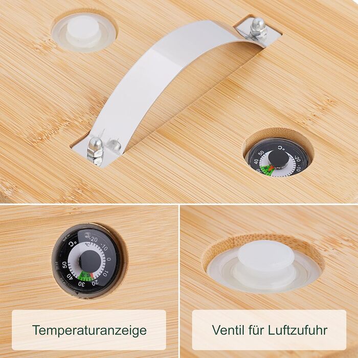 Стильний скляний диспенсер для напоїв 5 л Relaxdays