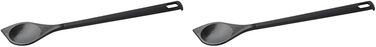 Кулинарная ложка 30 см заостренная, набор 2 предмета, черные Nero Fackelmann