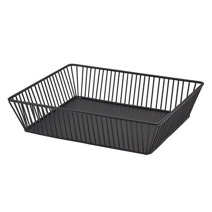 Кошик 32.5*26.5*7.5 см, метал, Black Wire, GenWare