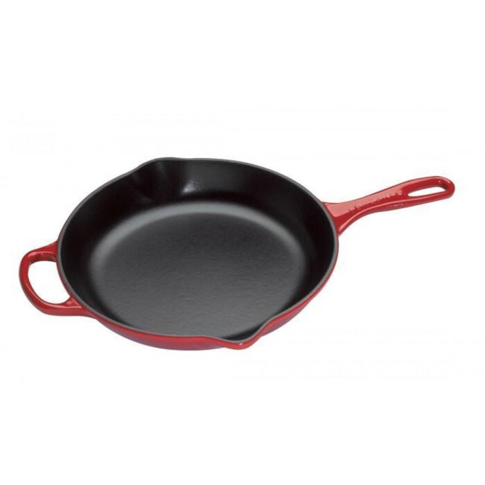 Сковорода чавунна 16 см, червона Cerise Le Creuset