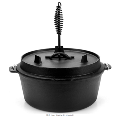 Голландская печь котел жаровня 12 л GRILLI 777190 Код: 012713