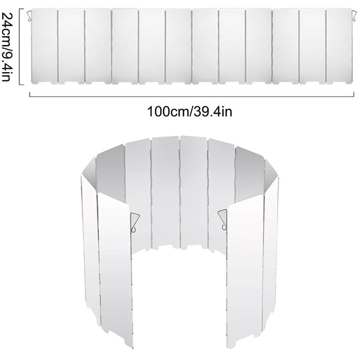 Витрозащита для кемпинговых плит DONGKER