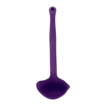 Ополоник Kitchen Craft COLOUR WORKS, фіолетовий, силікон, 27 см