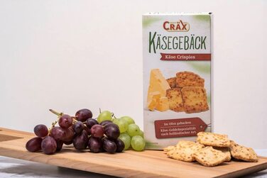 Печенье с сыром - чипсы, 10 упаковок по 100 г Cräx