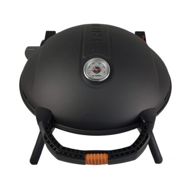 Портативный переносной газовый гриль O-GRILL 900, черный+шланг в подарок! Код: 009062