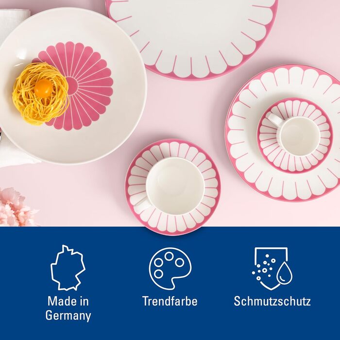 Блюдце кавове 14,8 см, рожевий Fleur Villeroy & Boch