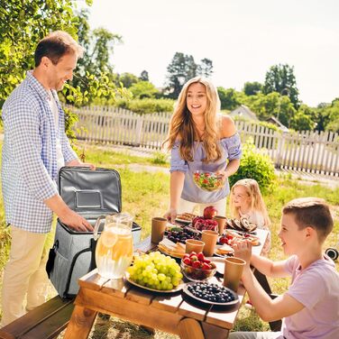 Термосумка 40 л сіра SPGOOD