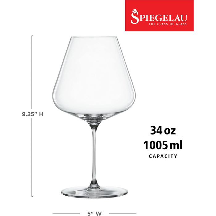 Набор бокалов для бургундского вина 960 мл, 2 предмета, Definition Spiegelau