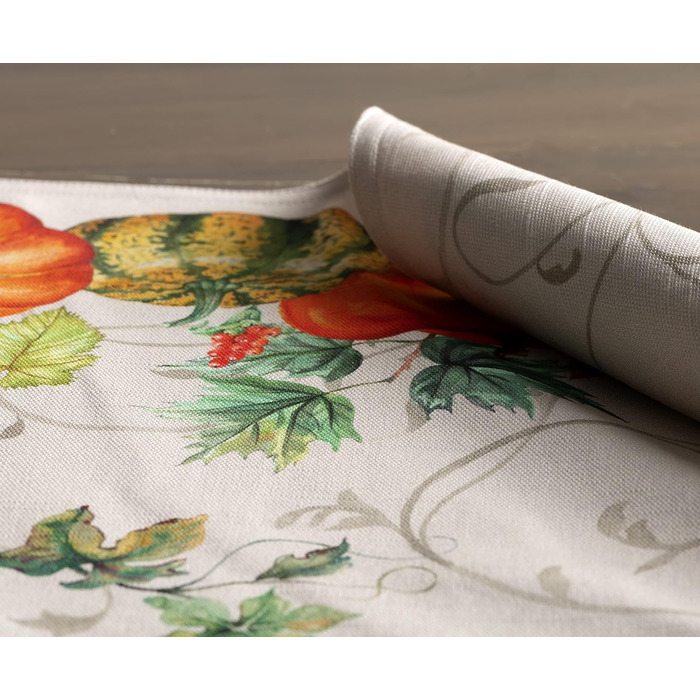 Бавовняні килимки для серветок, набір з 4 шт. , декоративні килимки для серветок, пасхальні килимки, що миються, для свят, вечерь, весни, літа (33 см x 48 см) (17 - Lumina), 39Hermine 100