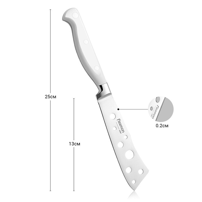 Ніж для сиру Fissman MONOGAMI 13 см (2497)