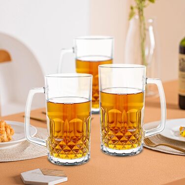 Набір пивних кухлів 6 шт 500 мл MIVIDE