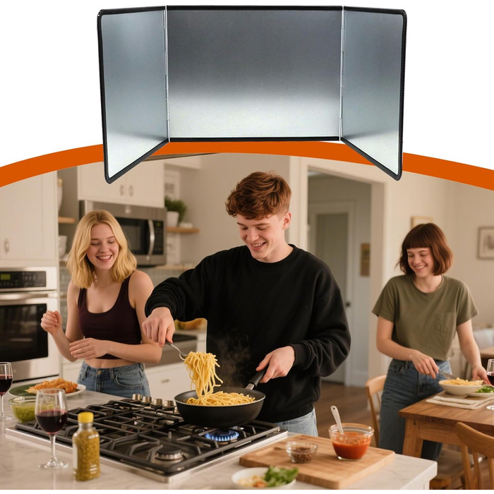 Складаний бризкозахисний екран Mingchengheng