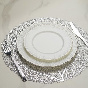 Набір з 2-х тарілок Fissman NOEMI 20 см кістяний фарфор (13936)